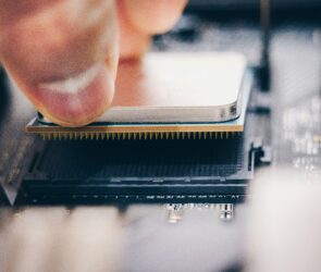 finger on central processing unit